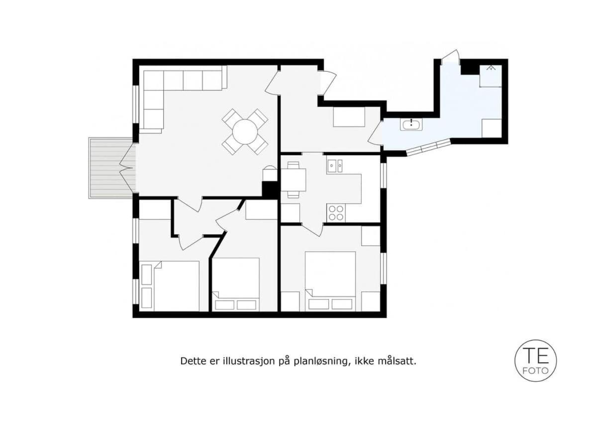 Dinbnb Appartments L 6 Min To Bryggen I 67 Sqm In 4th Floor L Views Apartamento *